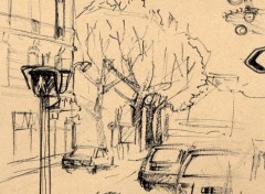 Wallpapers Art - Pencil Rue de la Martinire