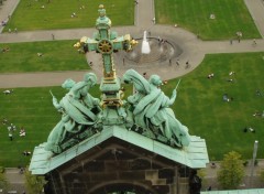 Fonds d'cran Voyages : Europe Du haut de la cathdrale de Berlin