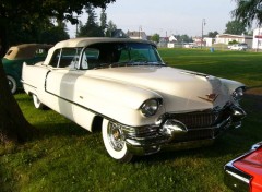 Fonds d'cran Voitures Voiture de Collection Cadillac Blanche