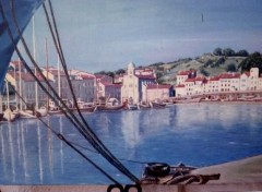 Wallpapers Art - Painting Port-Vendres