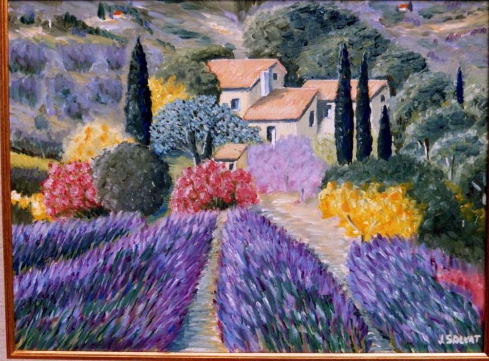 Wallpapers Art - Painting Impressionist Mas   provenal