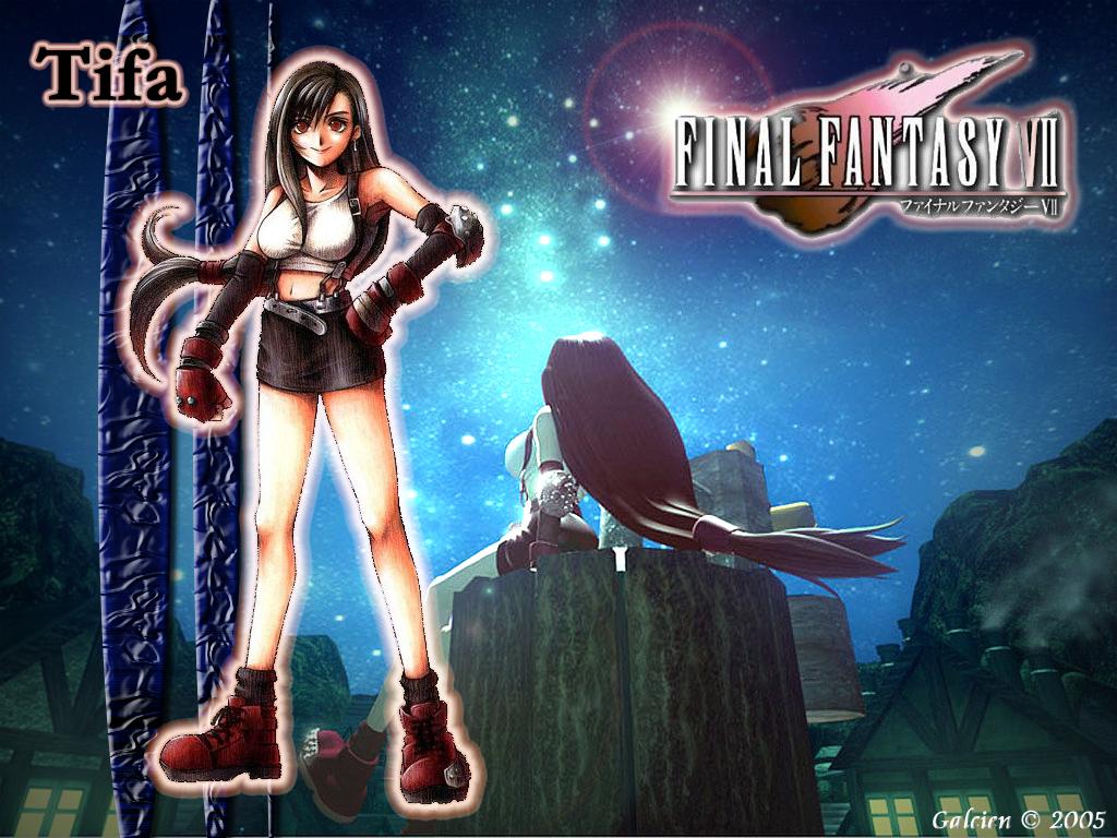 Fonds d'cran Jeux Vido Final Fantasy VII Tifa's Dream