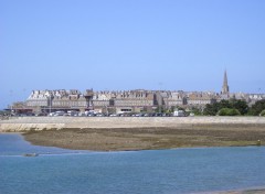 Fonds d'cran Voyages : Europe Saint Malo vue des Bas Sablons