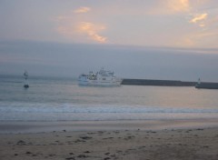 Wallpapers Boats Quiberon. Rentre au port.