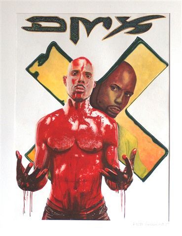 Fonds d'cran Art - Peinture Illustration Rappeur DMX...