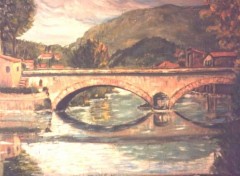 Wallpapers Art - Painting Pont neuf  Quillan