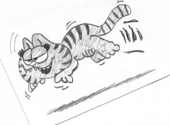 Wallpapers Art - Pencil Garfield 2