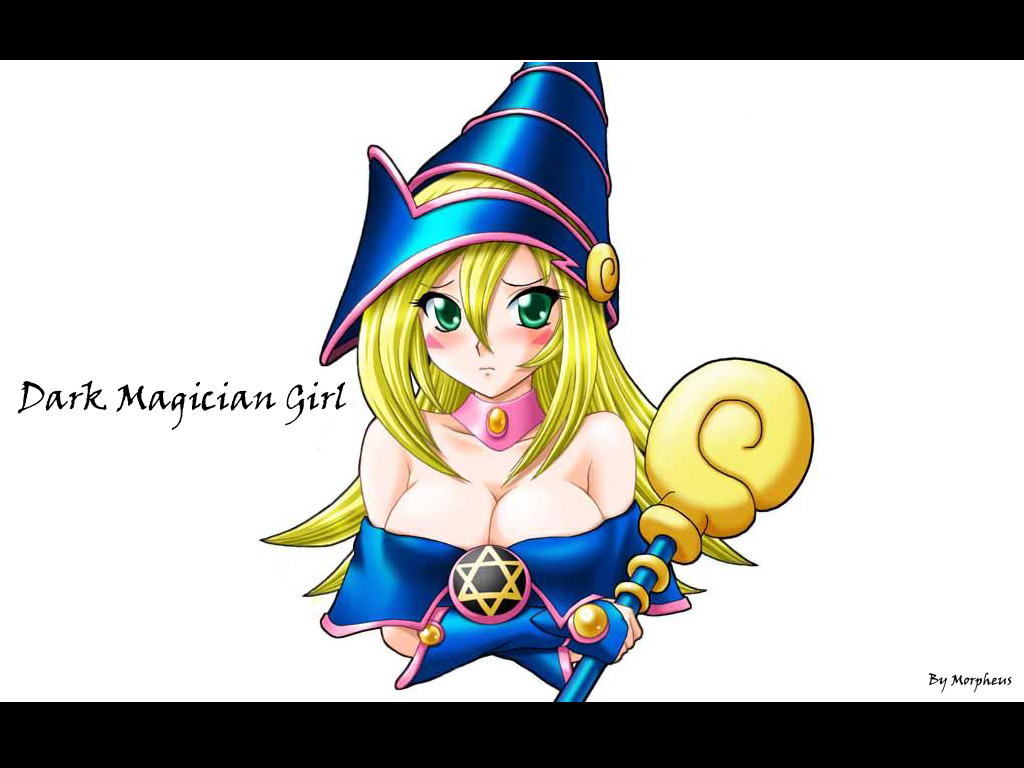 Wallpapers Manga Yu-Gi-Oh! Dark Magician Girl