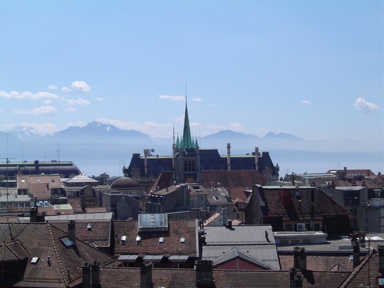 Wallpapers Trips : Europ Switzerland Vue de Lausanne