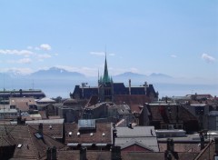 Wallpapers Trips : Europ Vue de Lausanne