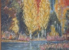 Wallpapers Art - Painting Paysage d'Automne