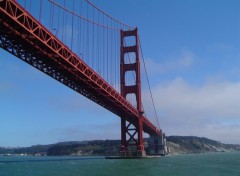 Fonds d'cran Voyages : Amrique du nord Sous le Golden Gate San Francisco