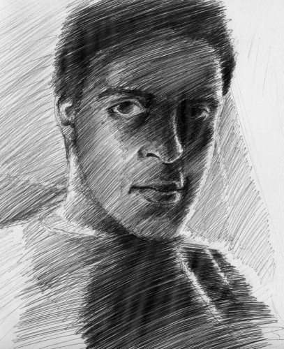 Wallpapers Art - Pencil Portraits Moi....tout au stylo bille