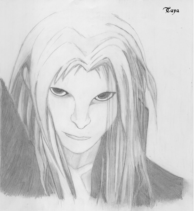 Fonds d'cran Art - Crayon Jeux Vido Sephiroth