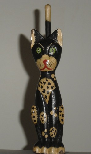 Fonds d'cran Objets Statuettes - Sculptures la chat et son ombre