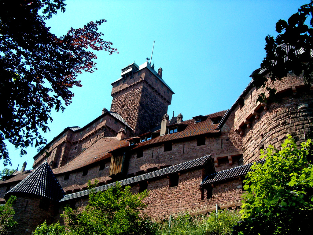 Fonds d'cran Voyages : Europe France > Alsace Haut-Koenigsbourg