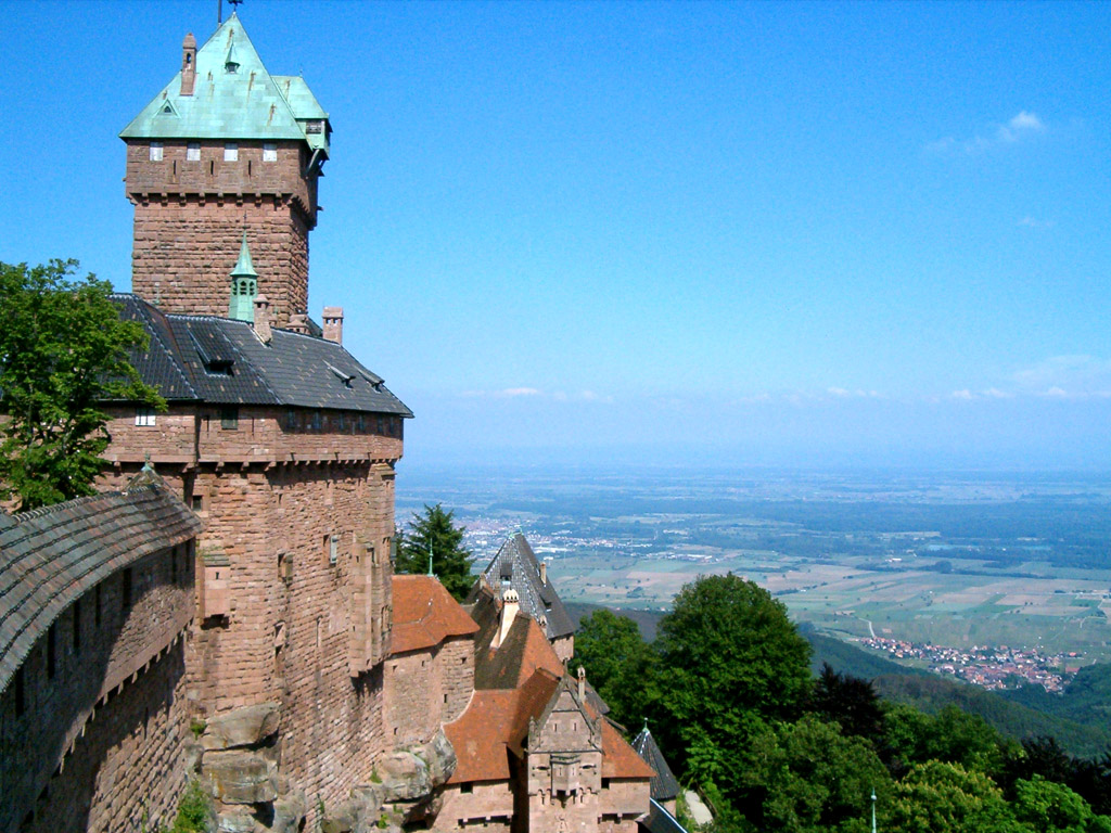 Fonds d'cran Voyages : Europe France > Alsace Haut-Koenigsbourg