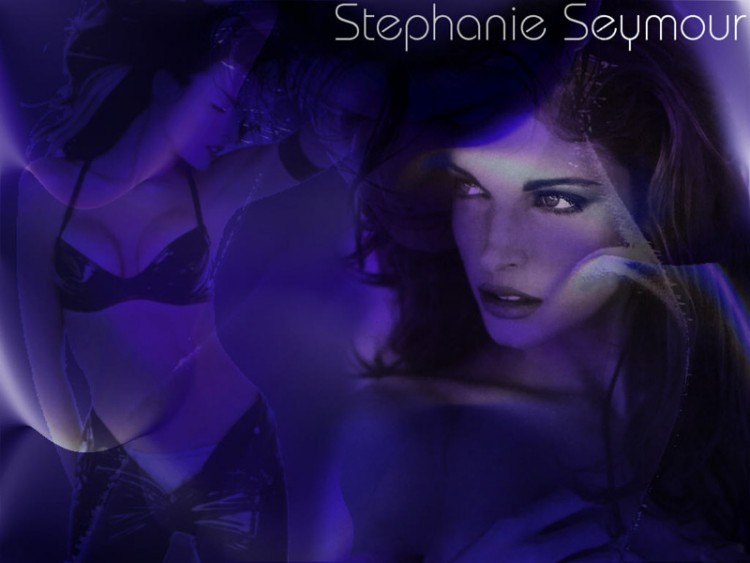 Wallpapers Celebrities Women Stephanie Seymour Blue love woman