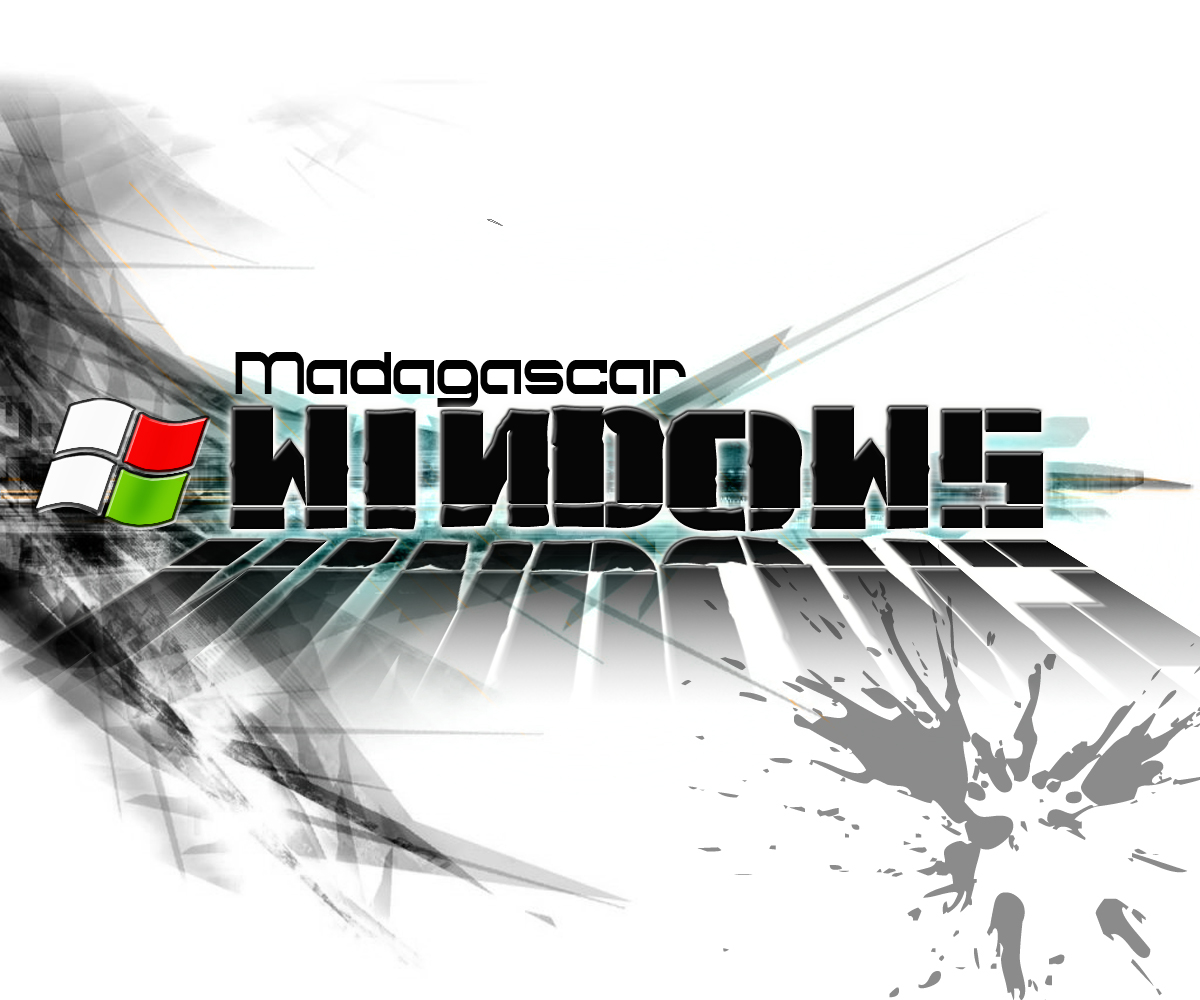 Wallpapers Digital Art Logos Windows Madagascar