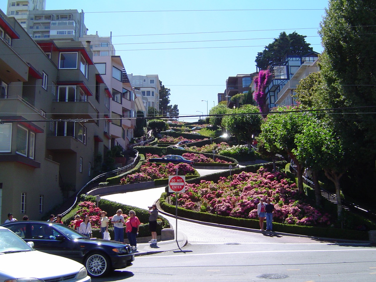 Fonds d'cran Voyages : Amrique du nord Etats-Unis Lombard Street San Francisco