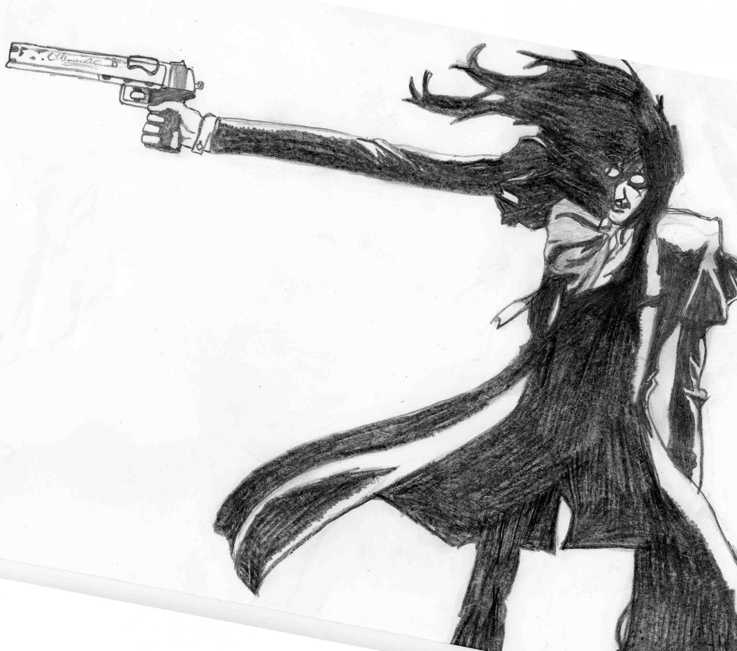 Fonds d'cran Art - Crayon Manga - Hellsing 