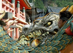 Fonds d'cran Voyages : Asie danse du dragon a Kyoto