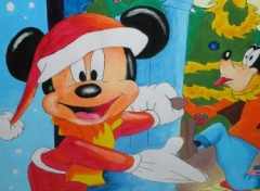 Fonds d'cran Art - Crayon Mickey