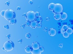 Wallpapers Digital Art blue bubble