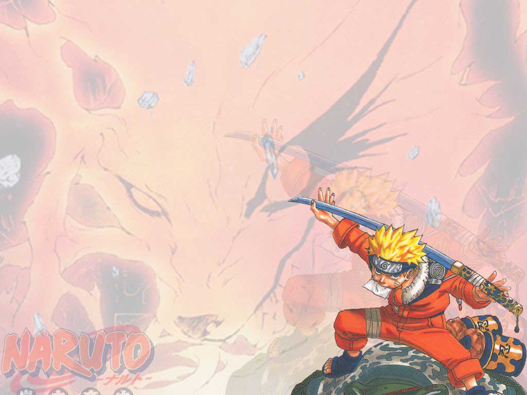 Wallpapers Manga Naruto Naruto et le renard  9 queues