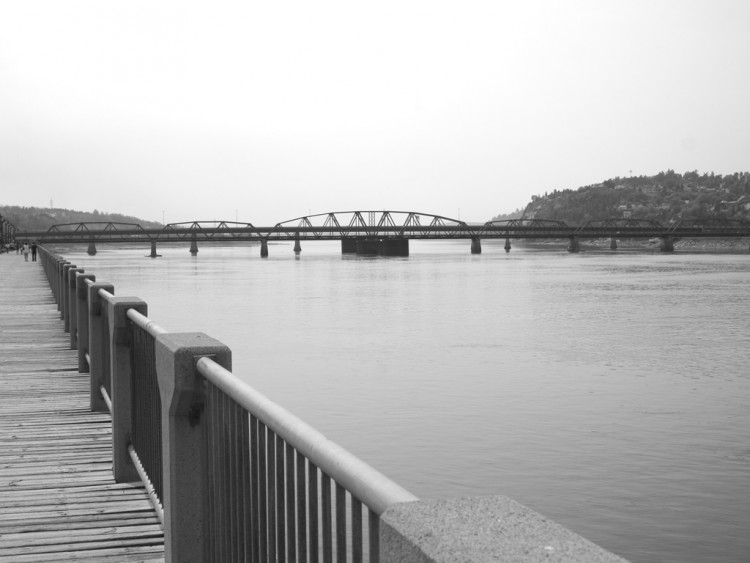 Fonds d'cran Voyages : Amrique du nord Canada > Qubec Pont de Chicoutimi