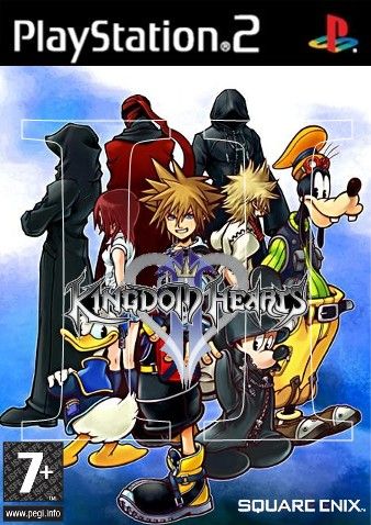 Wallpapers Digital Art Video games Jaquette de Kingdom Hearts II - 3me