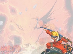 Fonds d'cran Manga Naruto et le renard  9 queues