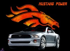 Fonds d'cran Voitures Mustang Power