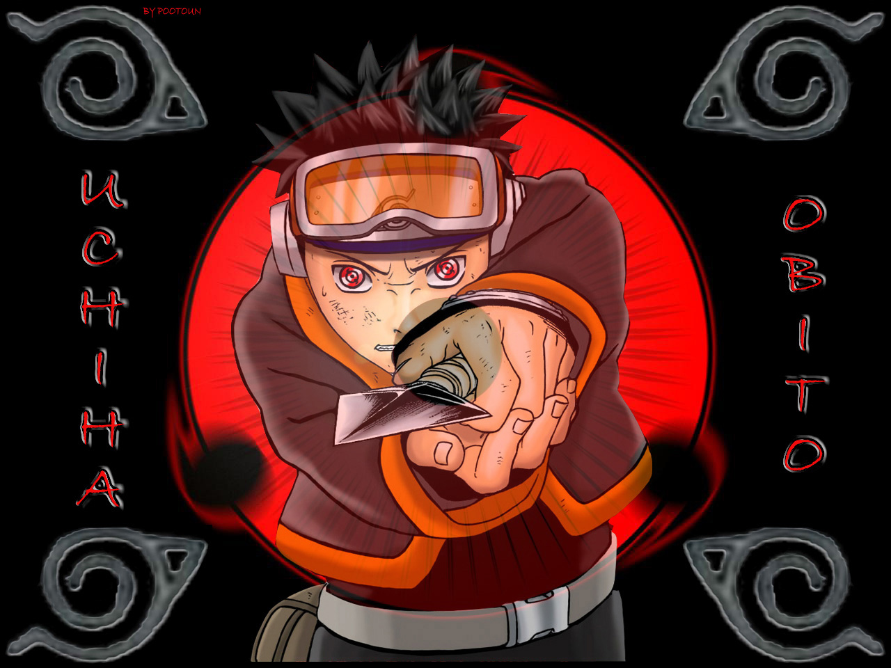 Fonds d'cran Manga Naruto OBITO