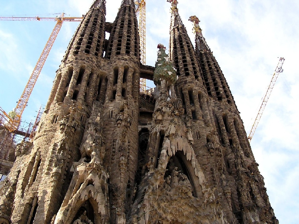 Wallpapers Trips : Europ Spain Cathédrale de Gaudi