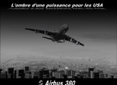 Fonds d'cran Jeux Vido A380 face aux USA