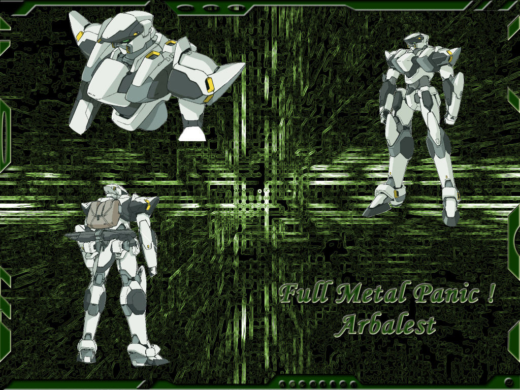 Fonds d'cran Manga Fullmetal Panic! Arbalest