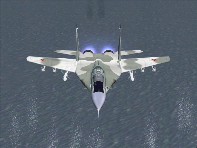 Wallpapers Video Games Flight Simulator MIG 29 Au Dessus De La Mditerrane