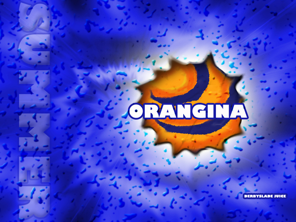 Wallpapers Brands - Advertising Orangina l'été arrive