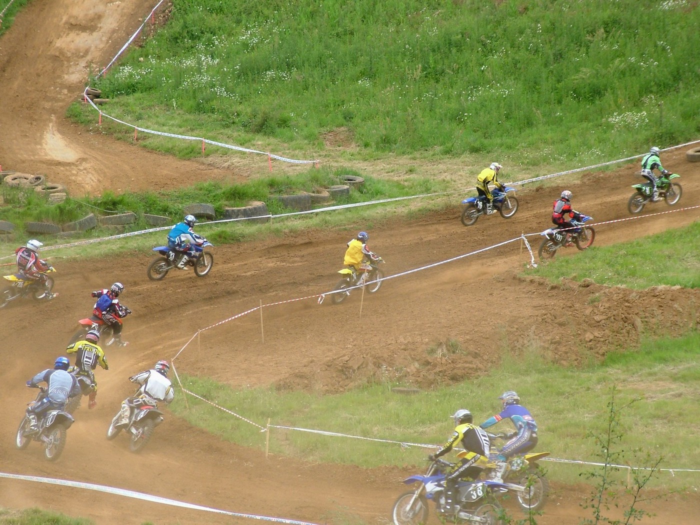 Wallpapers Motorbikes Motocross Course de motocross 125