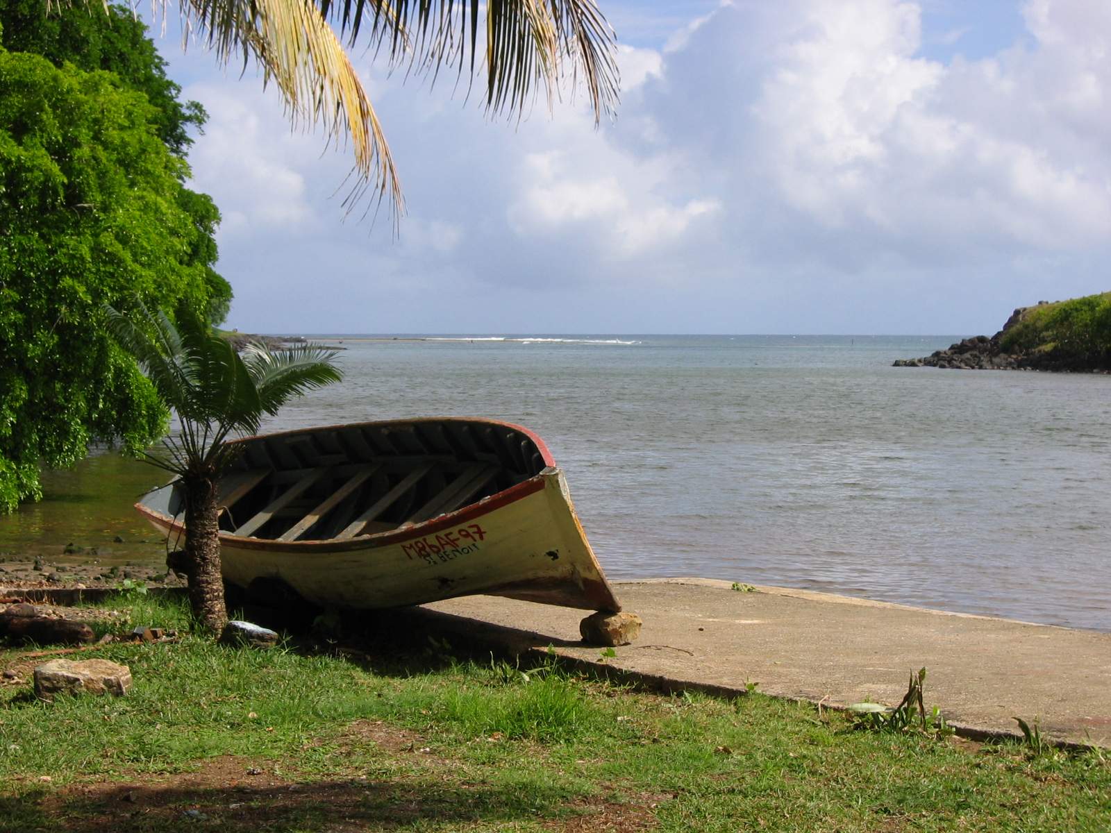 Wallpapers Boats Small Boats - Canoes ile Maurice