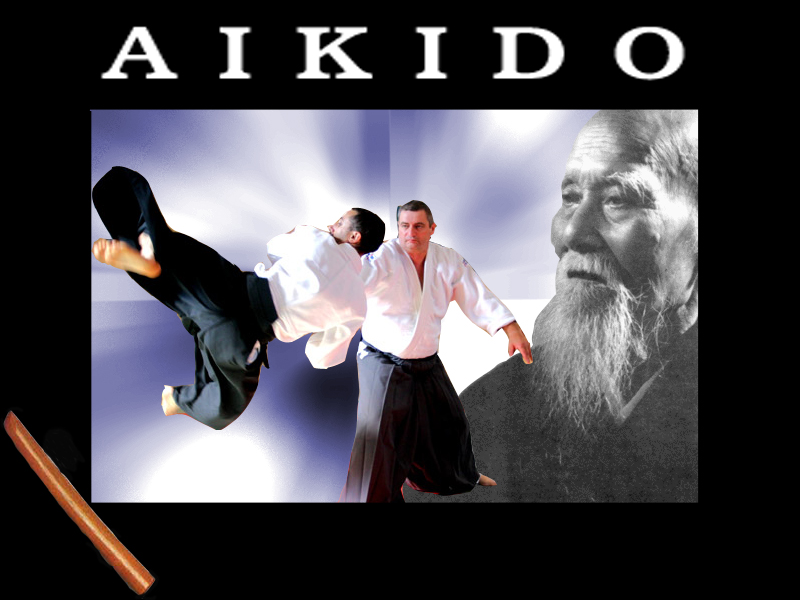 Wallpapers Sports - Leisures Aikido Dmonstration devant le matre