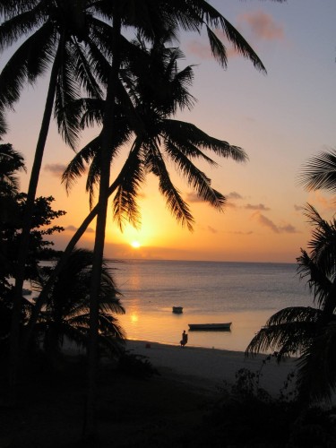 Fonds d'cran Nature Couchers et levers de Soleil ile maurice