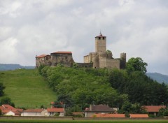 Fonds d'cran Voyages : Europe Loire- Le chteau de Montverdun