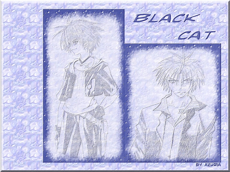 Wallpapers Manga Black Cat Train