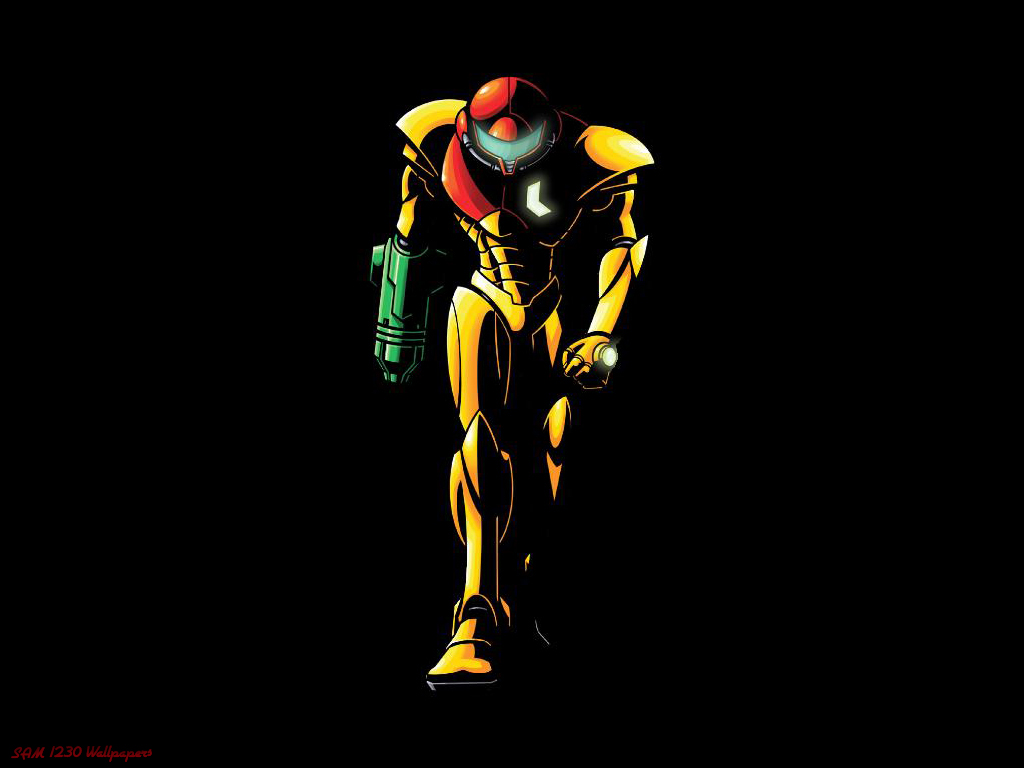 Wallpapers Video Games Metroid la marche de samus