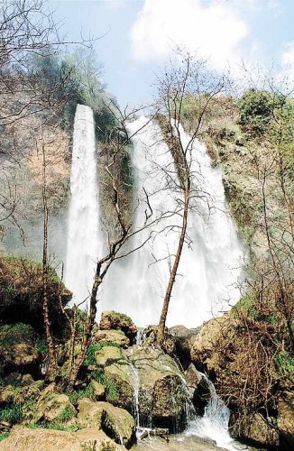 Fonds d'cran Voyages : Asie Liban cascade du fleuve ASSI