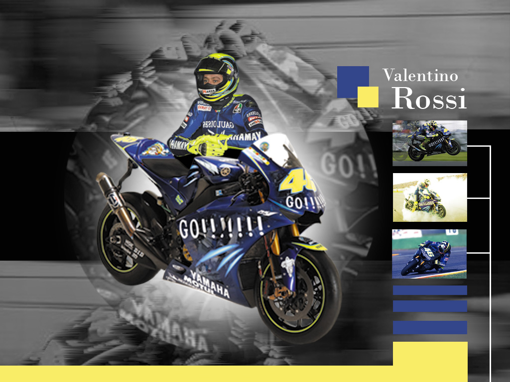 Wallpapers Motorbikes Rossi Rossi