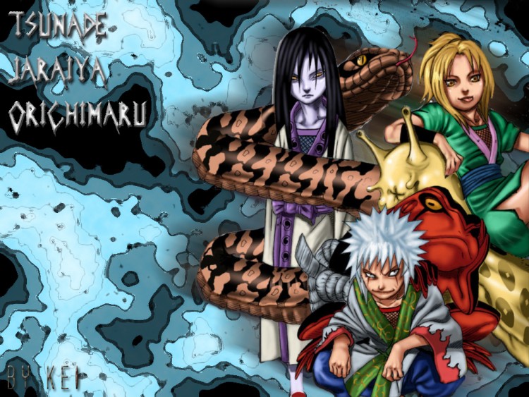 Fonds d'cran Manga Naruto Sanin