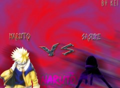 Fonds d'cran Manga Naruto Vs Sasuke